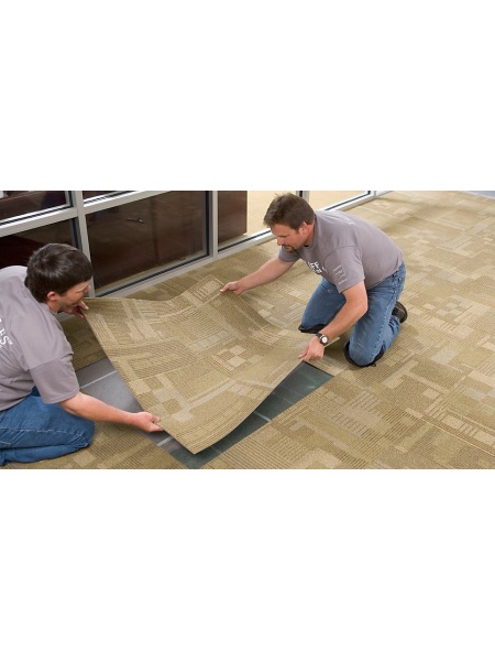 INSTALACIÓN ALFOMBRA MODULAR