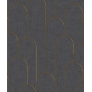 PAPEL TAPIZ MOMENTS MOM 22833 BLACK/GOLD
