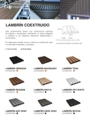 LAMBRIN COEXTRUIDO RANURADO