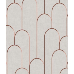 PAPEL TAPIZ MOMENTS MOM 22830 GREY/COPPER