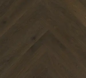 PISO DE INGENIERIA LIGNUM HERRINGBONE MARRONE