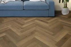 PISO SPC BODEN HERRINGBONE SMOKEY BROWN