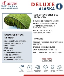 PASTO SINTETICO ALASKA GF