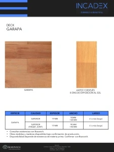 DECK GARAPA