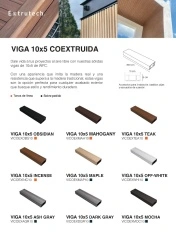 VIGA COEXTRUIDA EXTRUTECH 10 CM X 5 CM X 3 ML