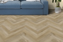 PISO SPC BODEN HERRINGBONE SMOOTH OAK