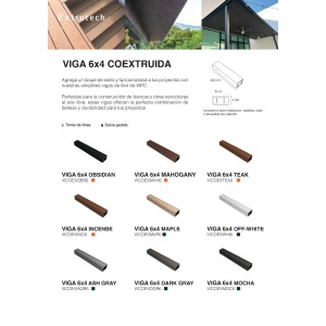 VIGA COEXTRUIDA EXTRUTECH 6 CM X 4 CM X 3 ML