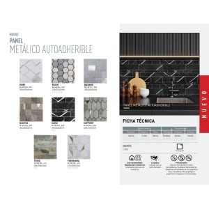 PANEL METÁLICO AUTOADHERIBLE