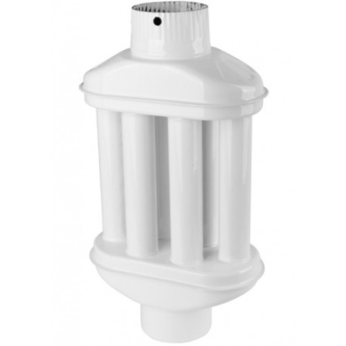 Recuperator caldura emailat alb D:130 mm Evo Tools