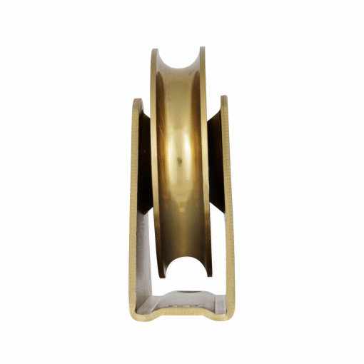 Roata Aplicata tip R cu Suport si Rulment pentru Porti Culisante EvoTools, diametru 60 mm