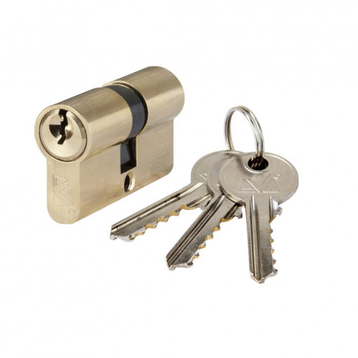 Cilindru Alama ETS, Lungime:70mm, Tip:Descentrat, Dimensiuni:30+40, Culoare: Alama