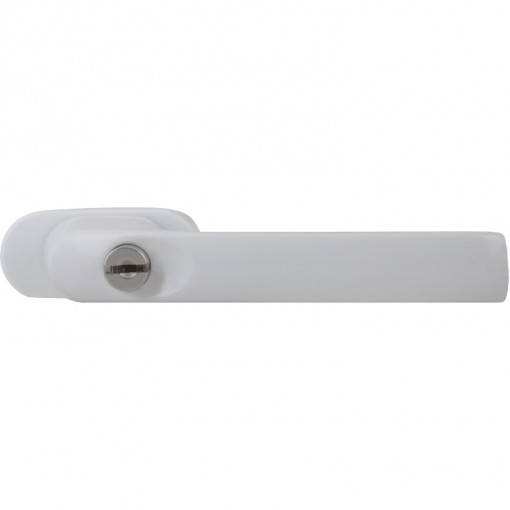 Maner fereastra Gamma, Evotools, lungime 146 mm, alb, butuc cheie, 3 chei