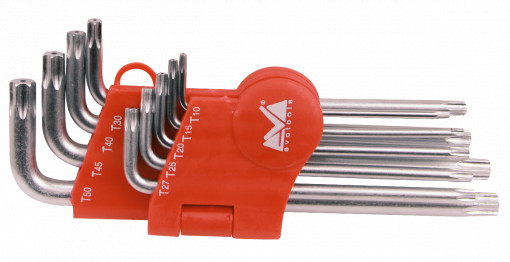 Set 9 chei imbus stea EvoTools Professional T10-T50