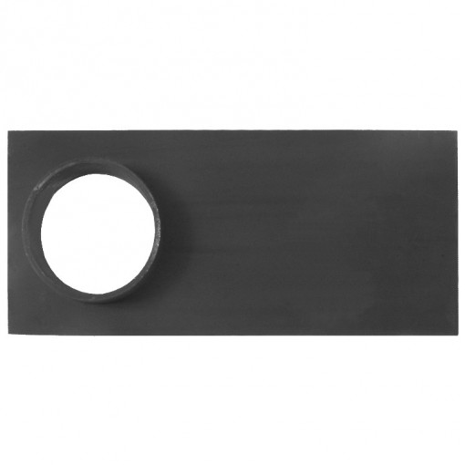 Plita fonta soba pentru burlan EVOTOOLS, 170x470 mm