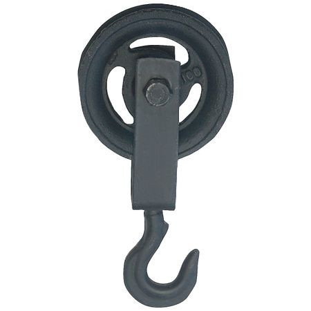 Scripete cu fulie de fonta, 100mm, 150kg Evotools