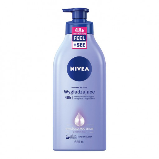 Lapte de corp, Nivea, Body Smoothing, 625 ml