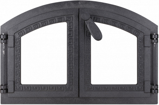 Usa cuptor pizza, model grescesc cu geam termorezistent, 536x358mm
