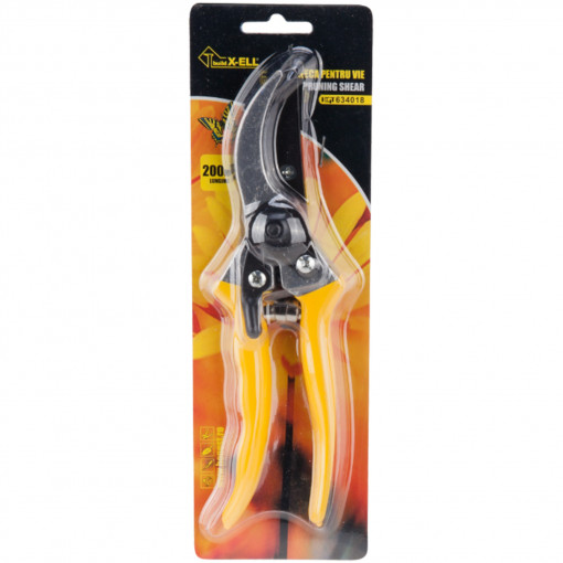 Foarfeca pentru vie Evotools 634018, 20 cm lungime, 15 mm diametru taiere