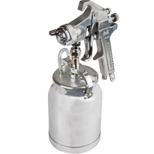 Pistol de vopsit cu aer comprimat Evotools, 1000ml, Pmax 3 bar, duza 2 mm, racord aer 1/4"