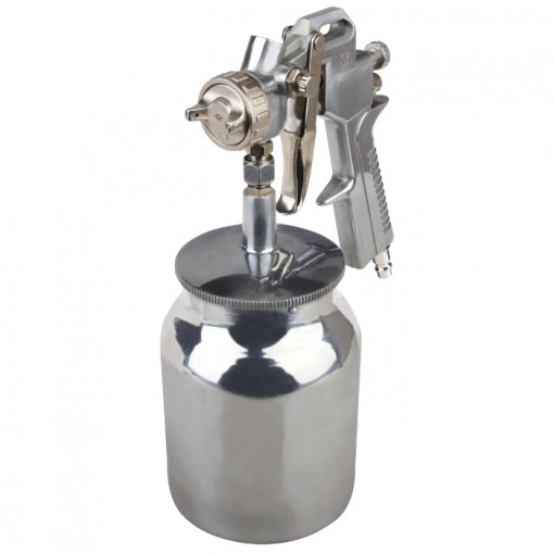 Pistol de vopsit cu aer comprimat Evotools, 1000ml, Pmax 3 bar, duza 1.5 mm, racord aer 1/4"