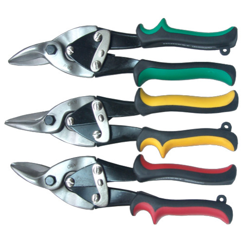Set 3 bucati foarfeci profesionale pentru tabla EVOTOOLS, 250 mm