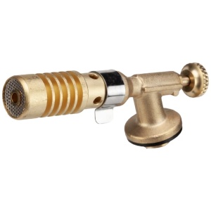 Arzator Gaz cu Filet, alama, tip filet 7/16, auriu - Img 1