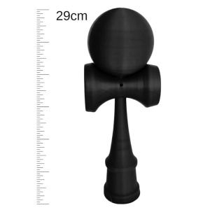 Kendama Beldeny, 3D print, 29cm, Negru - Img 2