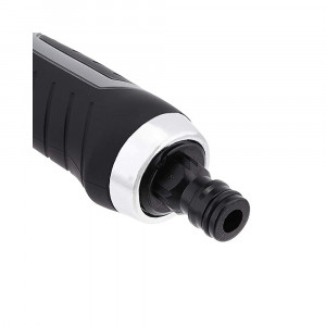 Pistol pentru stropit, adaptor presiune, 3 moduri de pulverizare, baza din aliaj de zinc, diametru prindere furtun 3/4, 19mm - Img 4