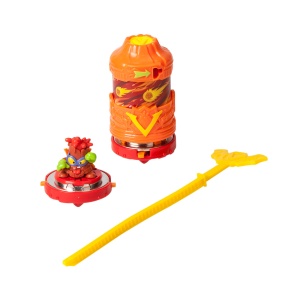 Set de joaca cu figurine Volcano Viper Battle Spinner SuperThings seria Rivals of Kaboom, 24,5 x 15,5 x 7 cm - Img 2