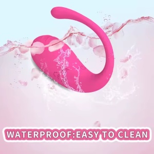 Vibrator Vaginal Kegel pentru Femei, Control Wireless prin Aplicație, 10 Moduri de Vibratie, Rezistent la Apa, Roz - Img 3