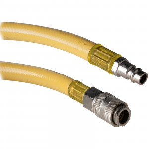 Furtun aer comprimat 1/4" Evotools, 5 m, max 20 bar, cuple rapide M/F - Img 2