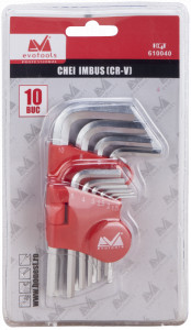 Set 10 chei imbus Cr-V EvoTools Professional 1.5-10 mm - Img 1