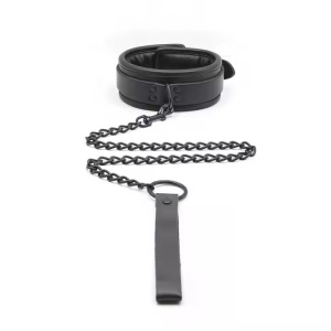 Set Calus cu Cătușe pentru maini si picioare - Reglabile din piele ecologica, Pot fi folosite individual, BDSM, Negru - Img 4