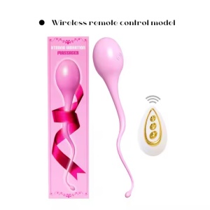 Vibrator cu Control prin Aplicație 2 functii - stimulare pentru punctul G și ouă vibrator anal, Roz - Img 2