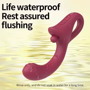 Vibrator Rabbit cu 12 Moduri de Vibratie - Stimulare G-spot și clitoris, Rezistent la Apa, Mov - Img 2