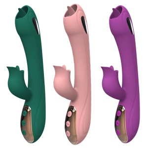 Vibrator Rabbit pentru Femei, Stimulator G-Spot si Clitoris, 10 Moduri de vibratie, Roz - Img 7