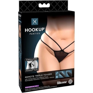 Chiloti Hookup cu vibratii, Pipedreams, 10 moduri de vibratie, impermeabili, marime XL-2XL - Img 1