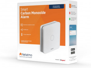 Detector Inteligent de Monoxid de Carbon Netatmo, NCO-IT, Wi-Fi, 85 db de alarma, certificari En 50291, Alb - Img 5