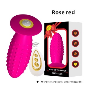 Vibrator Anal cu Control prin Aplicatie, 10 Moduri de Vibratie, Rezistent la Apa, 7,7cm, Roz - Img 1