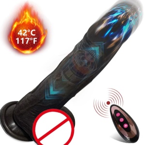 Vibrator cu aspect Realist pentru Femei, Control prin Aplicatie, Rezistent la Apa, 10 Functii de vibrare, Negru - Img 1