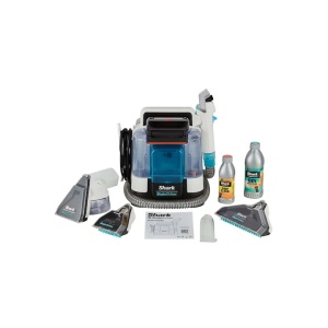 Aspirator StainStriker Spot Cleaner, Shark, cu 5 accesorii, inclusiv accesoriu pentru animale de companie si pentru spatii inguste, 2 formule de curatare personalizate, portabil, Alb - Img 2