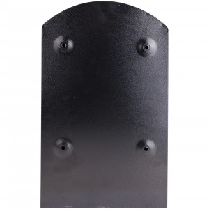 Cutie postala antic Evotools, 2 chei, 255 x 410 x 90 mm, Otel/Aluminiu, Negru - Img 4