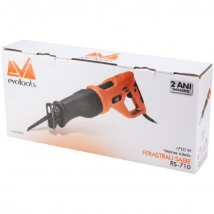 Fierastrau sabie Evotools 678288, 710 W, 2600 curse.min, 115 mm adancime maxima taiere, sistem Quick release - Img 2