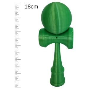 Kendama 3D print Beldeny, design simplu, 18cm, Verde - Img 2