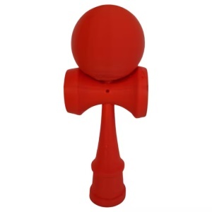 Kendama 3D print Beldeny, design simplu, 29cm, Rosu - Img 5