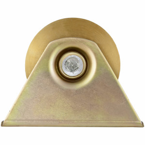 Roata Aplicata tip R cu Suport si Rulment pentru Porti Culisante EvoTools, diametru 70 mm - Img 2