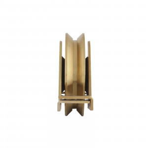 Roata Semi-ingropata tip V cu Suport si Rulment pentru Porti Culisante EvoTools, diametru 80 mm - Img 1