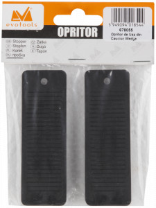 Set opritor usa din cauciuc negru 2 buc Evotools - Img 2