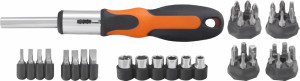 Set Surubelnita cu clichet EvoTools, 39 piese - Img 2