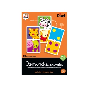 Domino pentru Copii cu Animale, 28 de piese reversibile, +3ani - Img 4
